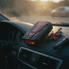 Driving Aids Laser/Radarr-Detector for Cars - Long Range Detection, Mute Memo...