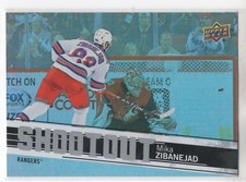 18/19 UD OVERTIME MIKA ZIBANEJAD SHOOTOUT INSERT #16