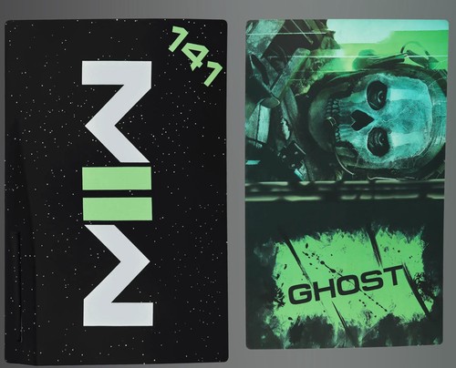 Call Of Duty Modern Warfare Ghost Edition Faceplate For PS5 - Picture 1 of 3