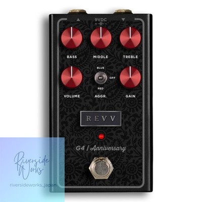 REVV G4 Anniversary Verzerrung Effekpedal für Gitarre