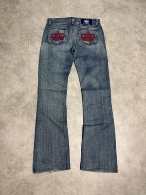 Victoria Beckham Vintage Jeans mit Schlag Damen (M) Schlaghose Y2K Style Baggy