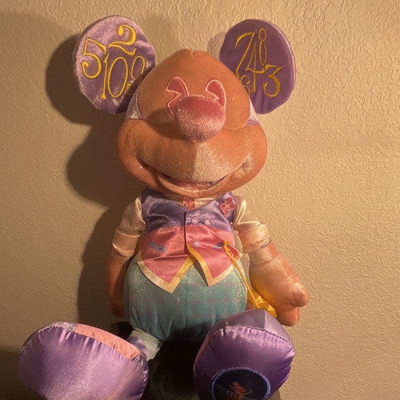Disney Mickey Mouse Main Attraction Walt Disney World 50th Plush Series 4 of 12