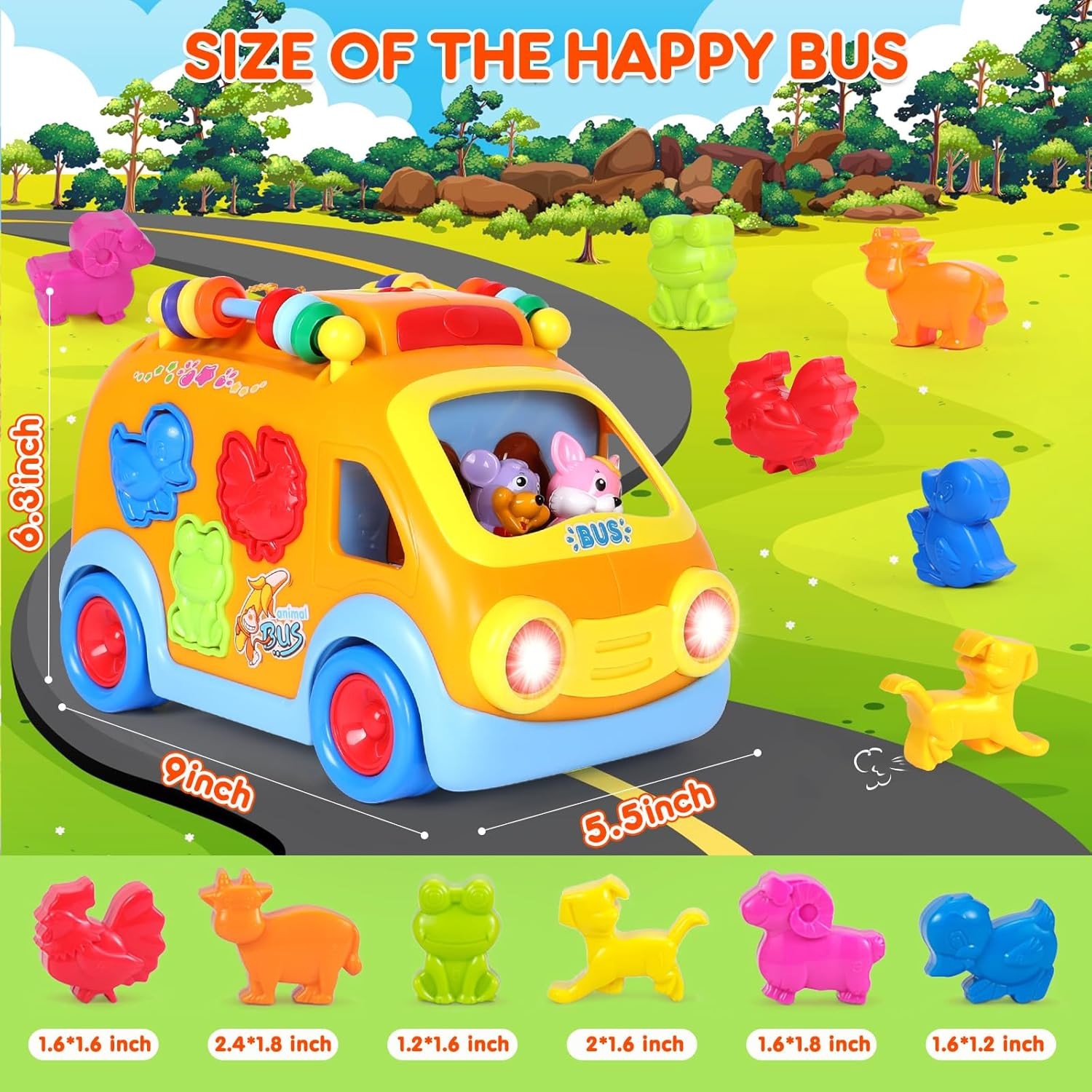 Toy Cars for 2 Year Old Boy Toys, Baby Boy Gifts, Musical Learning Crawling Toys