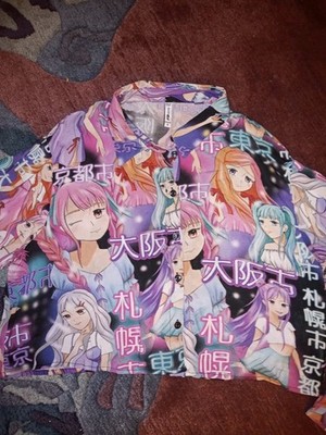 Bluse Anime Von Fishbone Gr L