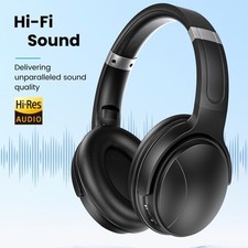 TOPVISION Noise Cancelling Headphones Wireless Bluetooth Headphones Foldable