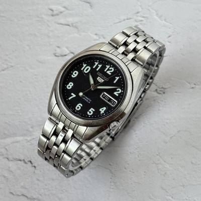 Seiko 5 Sports Men's Black Watch - 7S26-01V0 for sale online