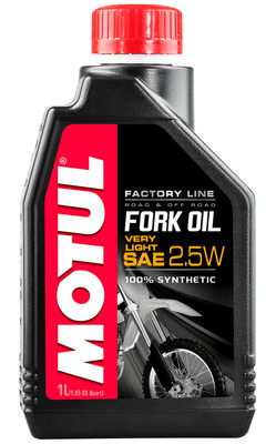 MOTUL FORK OIL FACTORY LINE VERY LIGHT 2,5W 1 Liter Racing Gabelöl synthetisch
