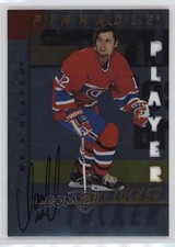 1997-98 Pinnacle Be A Player Die-Cut Auto Darcy Tucker #119 Auto 0rd2