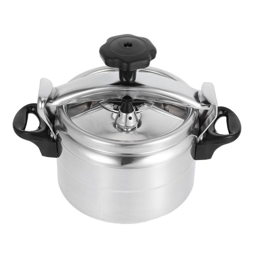 Pressure Canner With Release Valve: 4 L Aluminum Canning Cooker - Gas Stove Top - Picture 4 of 12