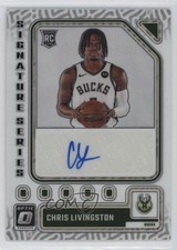 2023-24 Panini Donruss Optic Signature Series Chris Livingston #SS-LGN Auto ib6