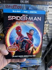 Spider-Man: No Way Home Blu-ray + DVD + Digital Marvel Studios NEW/SEALED W/Slip