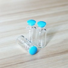 3ml Wedding Vial Stopper Empty Message Glass Jars Containers Cork Bottles