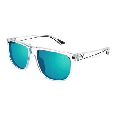 Lunettes De Soleil PUMA PU0441S 003 Ligne Homme Sport Original CRYSTAL - Photo 1/3
