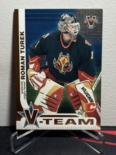 2001-02 Pacific VANGUARD Hockey ROMAN TUREK #1 V-TEAM