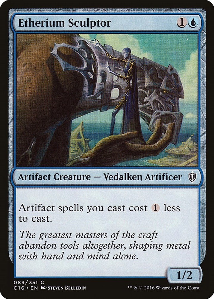 Etherium Sculptor - 89 - Commander 2016 - MTG