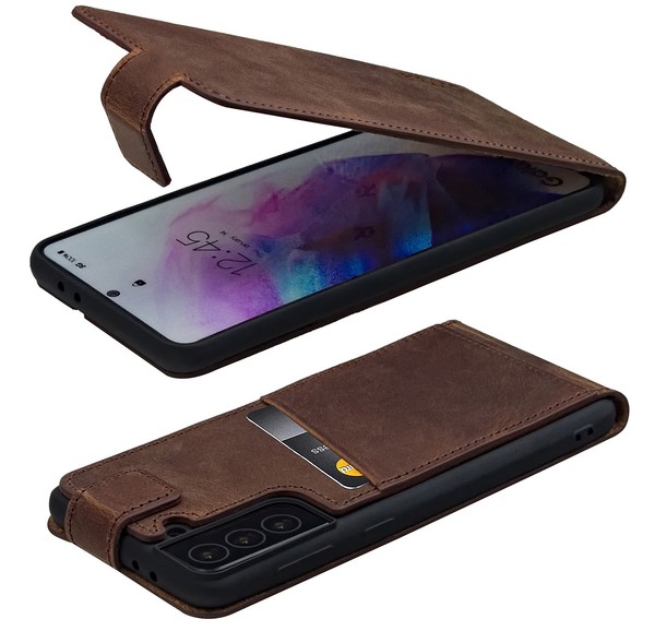 Suncase HüLle Klapp Case Flip Tasche Leder Antik Coffee FüR Samsung Galaxy S26+-image