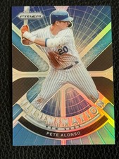 2021 Panini Prizm PETE ALONSO Illumination Carolina Blue #IL-10 New York Mets