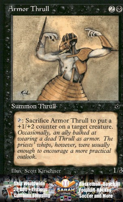 #ad #ad Fallen Empires Armor Thrull Kirschner $0.99