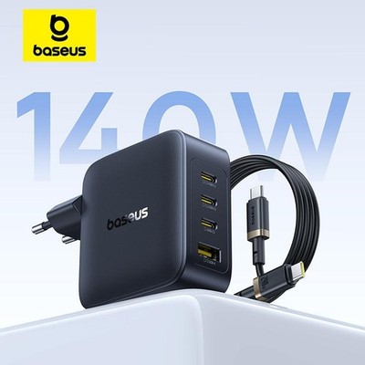 baseus 140w Gan Charger Pd Charger USB C Charger Fast Charge