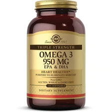 Solgar Triple Strength Omega 3 950 mg 100 Sgels