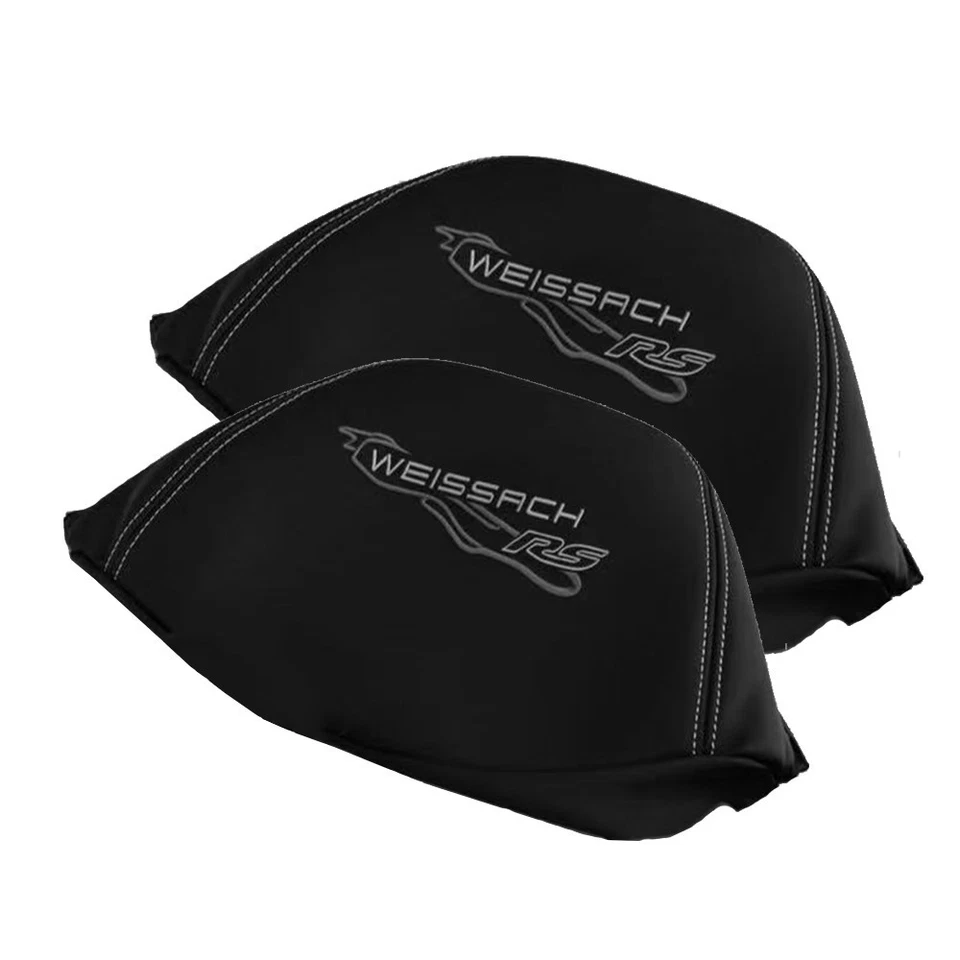 2PS Carbon Fiber Racing Bucket Seats Headrest Cover for Porsche 992/991/981/918 - Изображение 3 из 4