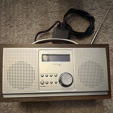 Wooden DAB/FM Digital Radio By RED Fully Working And Tested LED Display