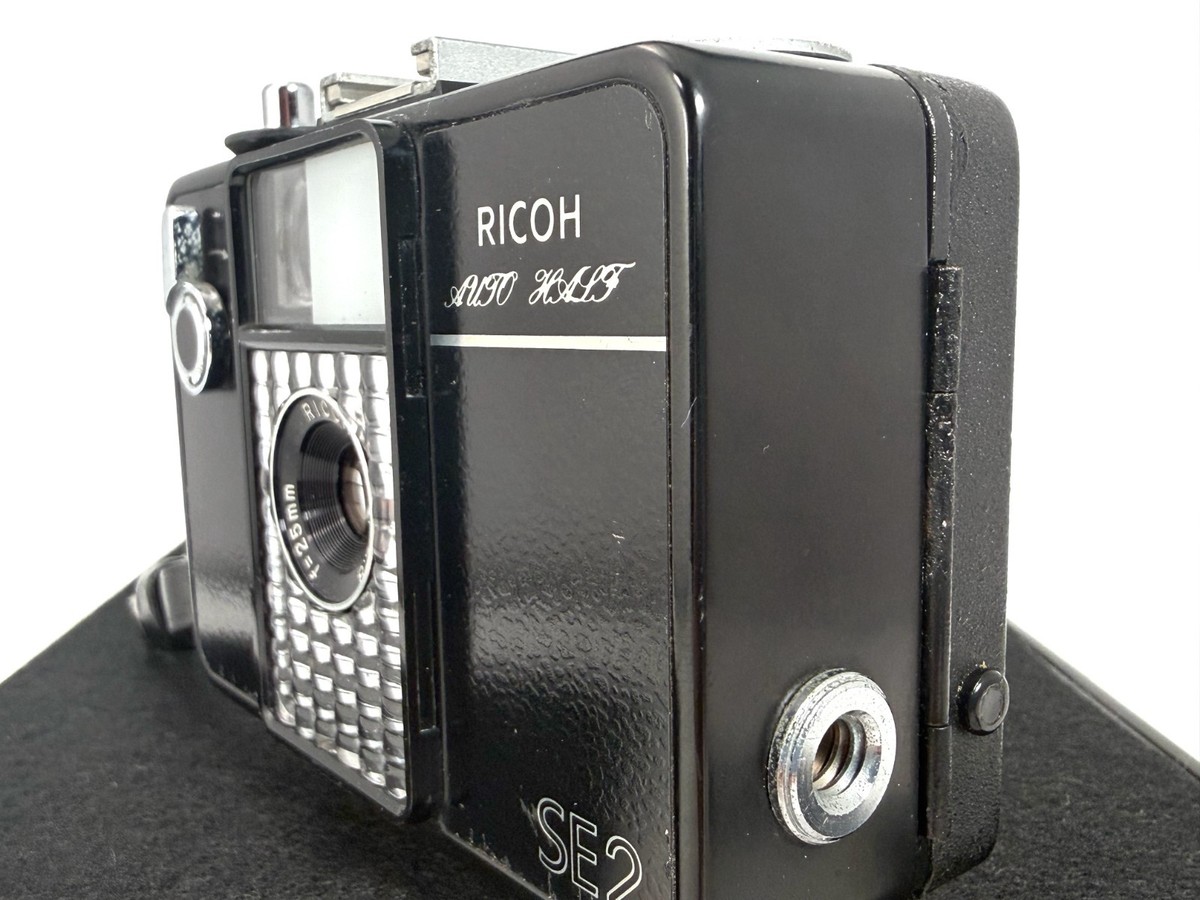 Near Mint / Overhauled] Ricoh Auto Half SE2 Black Half Frame Film