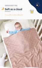 Knitted Baby  Multipurpose Blanket 