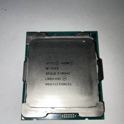 intel xeon w-2145 processor SR3LQ 3.7 GHZ L902F520 Tested Working