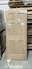 78x33” 44mm Oak 6panel Fd30 Fire Doors