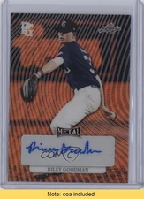 2023 Leaf Perfect Game National Showcase Metal 1/1 Riley Goodman Auto nd3