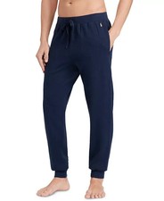 Polo Ralph Lauren L2606 Men's Cruise Navy Waffle-Knit Sleep Jogger Pants Size S