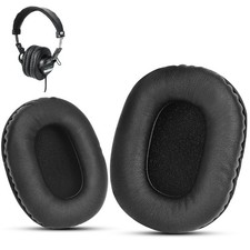 Replacement Ear Pads for Sony MDR-7506, Protein Leather Foam Cushion, Also Fi...