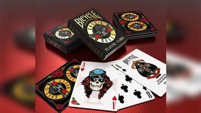 MURPHY'S MAGIC SUPPLIES, INC. Bicycle Guns N' Roses Appetite for Destruction Playing Card