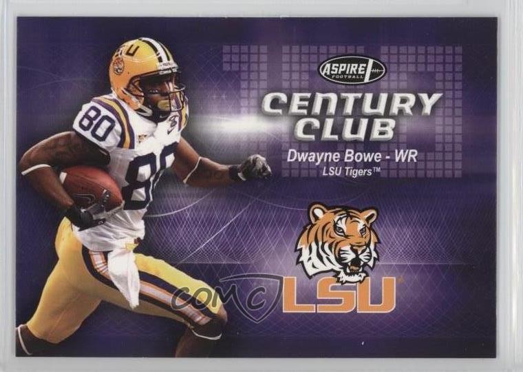 2007 SAGE Aspire Century Club Dwayne Bowe #C20 Rookie RC 0c4