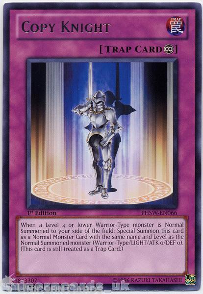 PHSW-EN066 Copy Knight Rare 1st Edition Mint Yu-Gi-Oh! Card