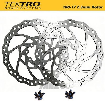 Tektro 180-17 Hydraulic Disc Brake Rotor 6 Bolts 2.3mm thickness MTB E-Bike-OE