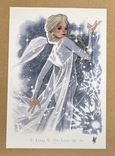 Adam Hughes Elsa Frozen Disney Original Art P...