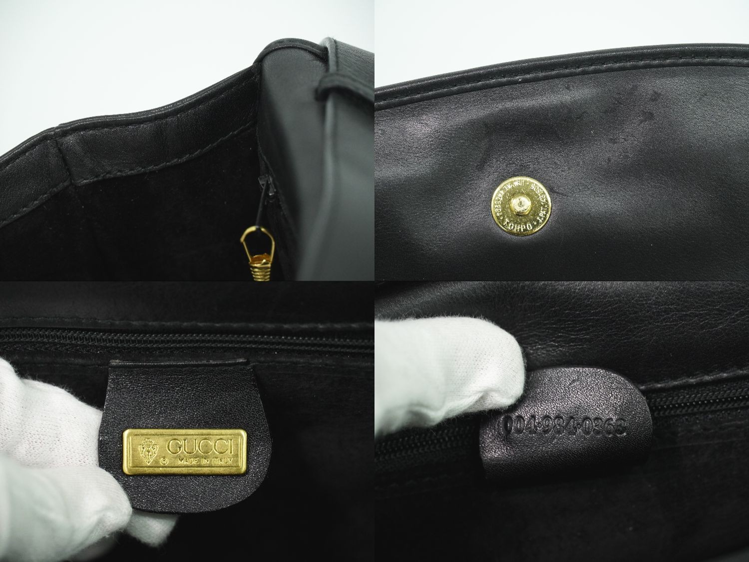 Authentic Gucci Interlocking G Old Shoulder Bag P… - image 9