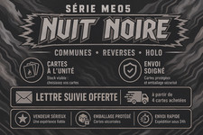 Carte Pokémon ME05 Nuit Noire Neuve FR Commune, Reverse, Holo