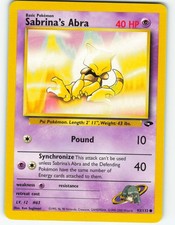 Sabrina's Abra - 93/132 Gym Challenge - Pokémon TCG - 2000