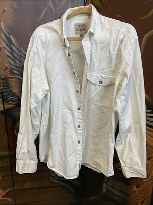 Levi- Strauss Co. Red Tab - XL - White- Button Up Shirt