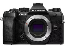MINT Olympus OM SYSTEM OM-5 Mark II Black Mirrorless Digital Camera Body MFT