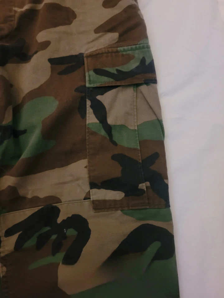 Women's Army Fatigue Cargo Pants - Image 4 of 4