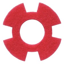 I-MOP 1234346 Scrubbing Pad,8 1/2 in Dia,Red,PK10 488Z08