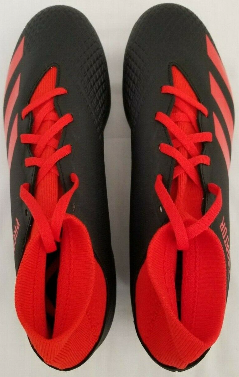 Mens Size 11.5 Black Red Adidas Predator 20.4 S FxG Soccer