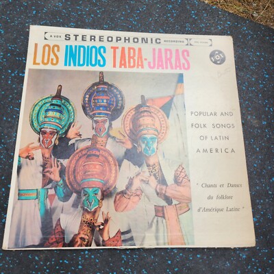 Los Indios TABAJARAS Popular And Folk Songs Of Latin America 12'' LP Vinyl Record