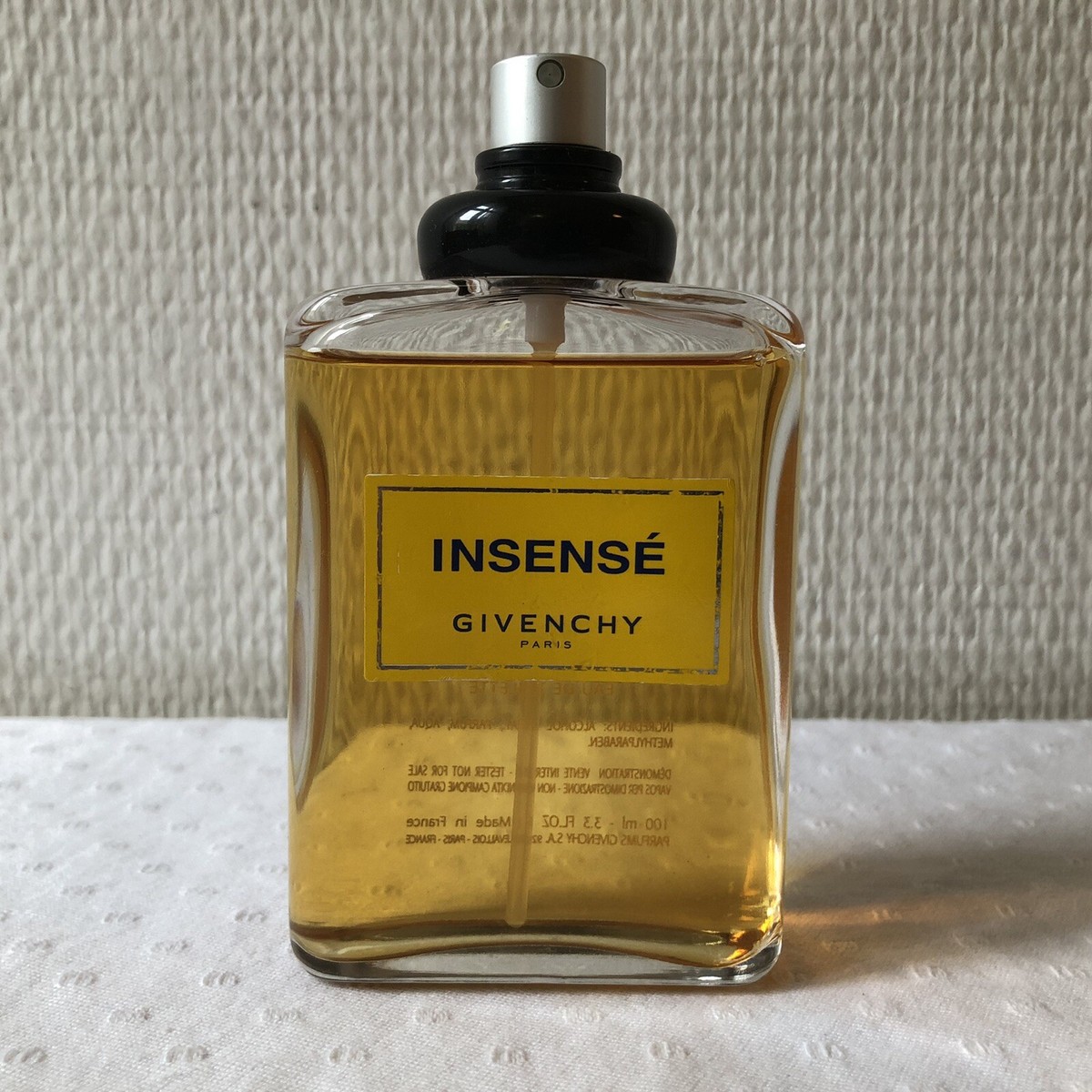 Discontinued GIVENCHY INSENSE 100ml 3.3 Oz Eau de Toilette