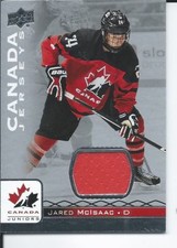 2017-18 Upper Deck UD Team Canada Juniors JARED McISAAC Jersey #47