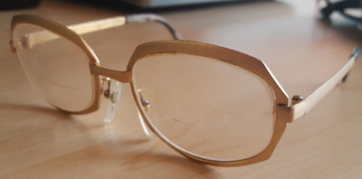 CAHOURS DE VIRGILE Vintage Designer Eyeglass Frames 51[]20 130mm *Made in Paris*